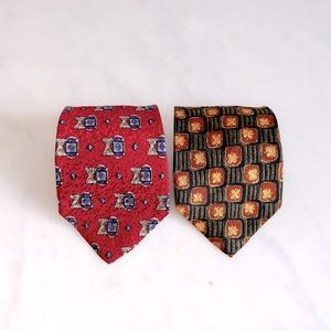 2 x Nordstrom Silk Ties